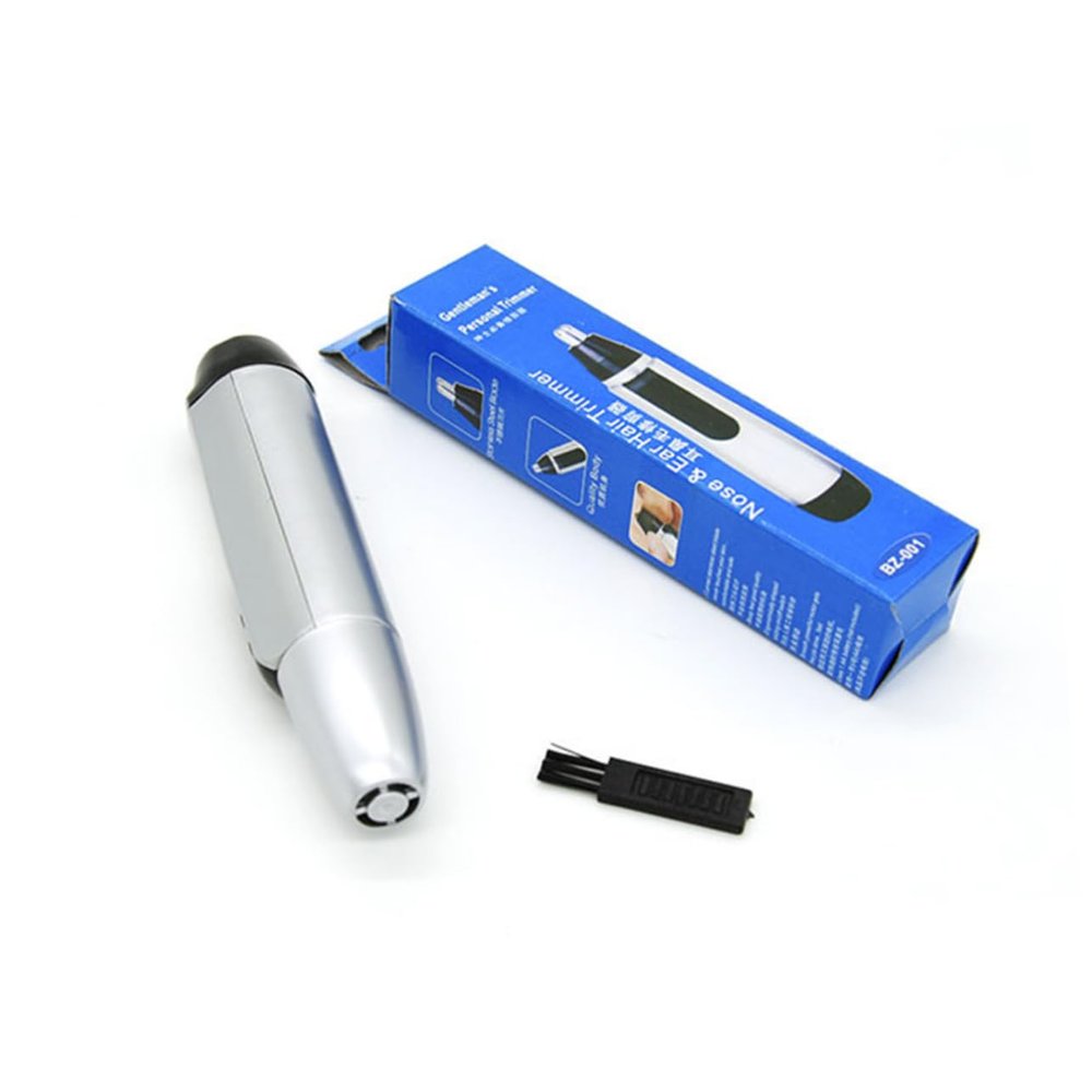 Angoily Professional Nose and Ear Hair Trimmer Hair Remover with Safety Head for Gentle Trimming of Nostrils and Ears for Men and Travel Use