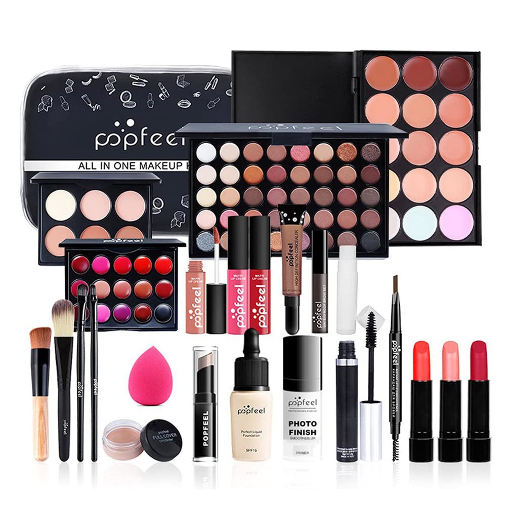 All In One Makeup Kit 24PCS Makeup Kit for Women Full Kit Multi-Purpose Makeup Set for Beginners or Pros (24Pieces)