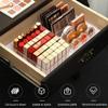 ALOEU Eyeshadow Palette Organizer- 7 Section Divided Makeup Acrylic Palette Organizer Holder for Vanity Cosmetics Makeup view 3
