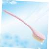 Angoily 2pcs Natural Material Long Handle Body Brush Soft Bristles Shower Body Scrubber for Exfoliating Ergonomic Handle for Family Use view 4