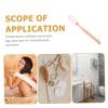 Angoily 2pcs Natural Loofah Back Scrubber Bath Brush Deep Cleansing Body Exfoliator Handle for Safe Skin Care Comfortable Touch and Enhanced Health view 4