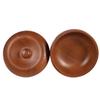 Angoily 3pcs Wooden Shaving Bowl Lid Men Shaving Soap and Cream Bowl for Barbershop and Home Use Practical Design for Easy Storage and Use view 2