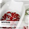 Angoily 3pcs Comfortable Mesh Bathtub Pillow Cups for Neck and Back Support Soft Breathable Bath Spa Cushion for Relaxation view 2