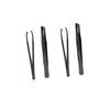 Angoily 4pcs Eyebrow Shaping Tool Stainless Steel Eyebrow Clamp Tweezers for Precise Grooming Makeup Accessories for Trimming and Facial Hair Removal view 1