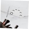 Angoily Stainless Steel Nail Art Palette Set Mixing Tray for Makeup and Nail Design Easy to Tool for Artists and Diy Enthusiasts view 4