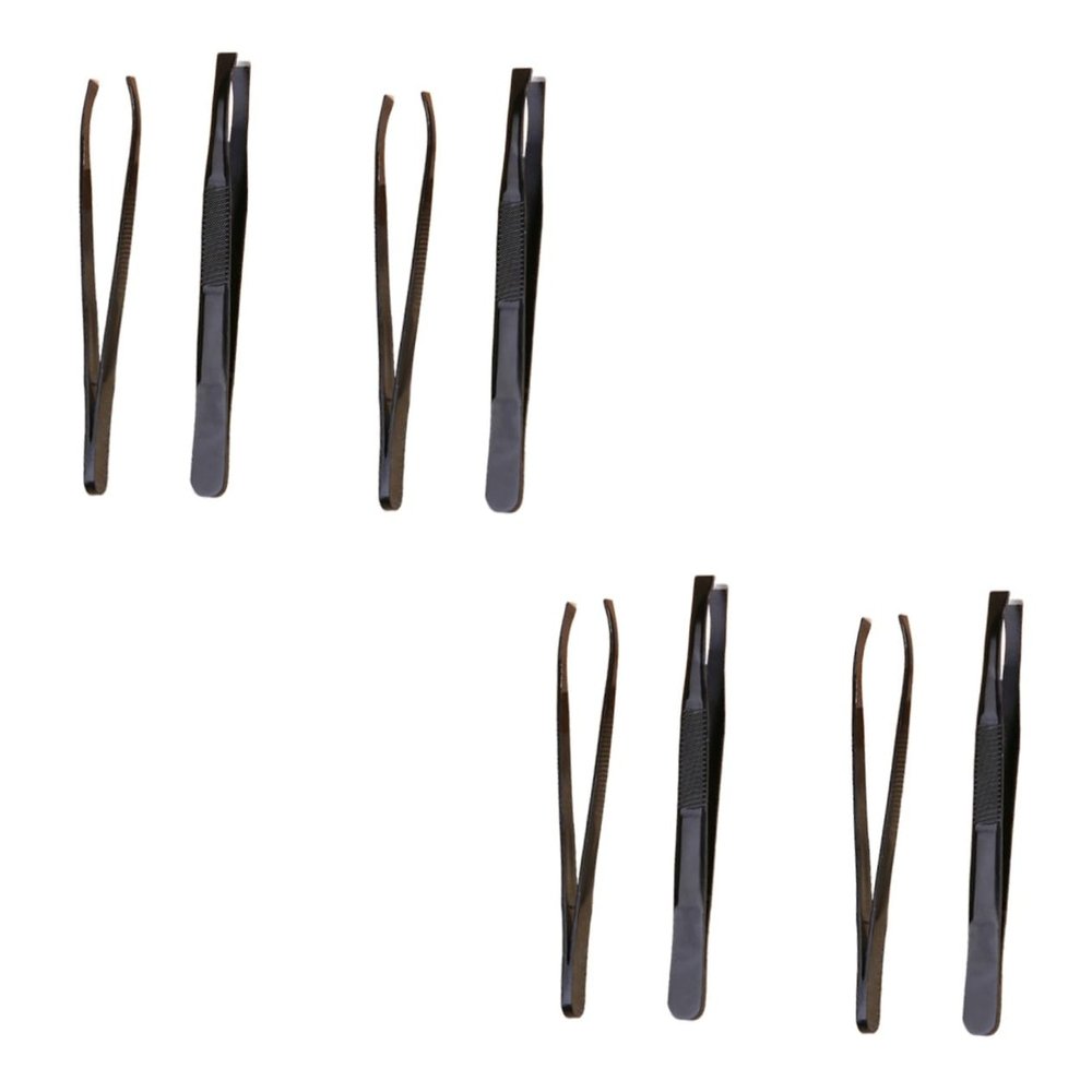 Angoily 8pcs Stainless Steel Eyebrow Tweezers Professional Eyebrow Shaping Tools for Women Design for Precision Grooming