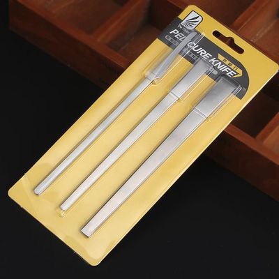 ZGGDHSWLLMF Stainless Steel Ingrown Toenail Pedicure Knife Set,Professional Foot Skin Scraper Repair Sharp Blade Kit For Nail Corn Callus Paronychia Treatment. (4)