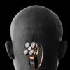 EKHOU Head Shavers for Bald Men, 5 in 1 Wet Dry Electric Shaver for Men Beard Hair Trimmer Electric Razor Rechargeable Bald Shaving Machine LCD Display Grooming Kit view 3
