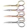 Angoily 12pcs Professional Beard Scissors Stainless Steel Mustache Trimmer for Barbers Painless Shears Random Color view 3