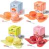 ANAI RUI 4 Lip Care Set with Strawberry, Peach, Turmeric and Grapefruit Lip Treatment Set, Lip Overnight Mask and Lip Scrub view 1