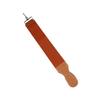 Angoily 3pcs Cow Hide Barber Strop Double Sided Sharpening Belt Canvas Razor Strop Leather Sharpening Strap Final Honing Tool view 3