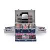 Box Set Cosmetic Set Beauty Gift Set Makeup Artist Eye Shadow Set, including eye shadow, eyeliner, lip liner, glitter, lip gloss, and a series of other products view 1