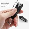 26PCS Manicure Set Black Nail Clippers Set Versatile Nail Care Tools Carbon Steel Manicure Tools Kit for Home Salon view 2