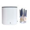 AHDFY Make up Brush Cleaner Machine, 360 Degree Rotation Electric Makeup Brush Cleaner, Make Up Brush Cleaner Set, Makeup Brush CleanerDryer Makeup Brushes,White view 1