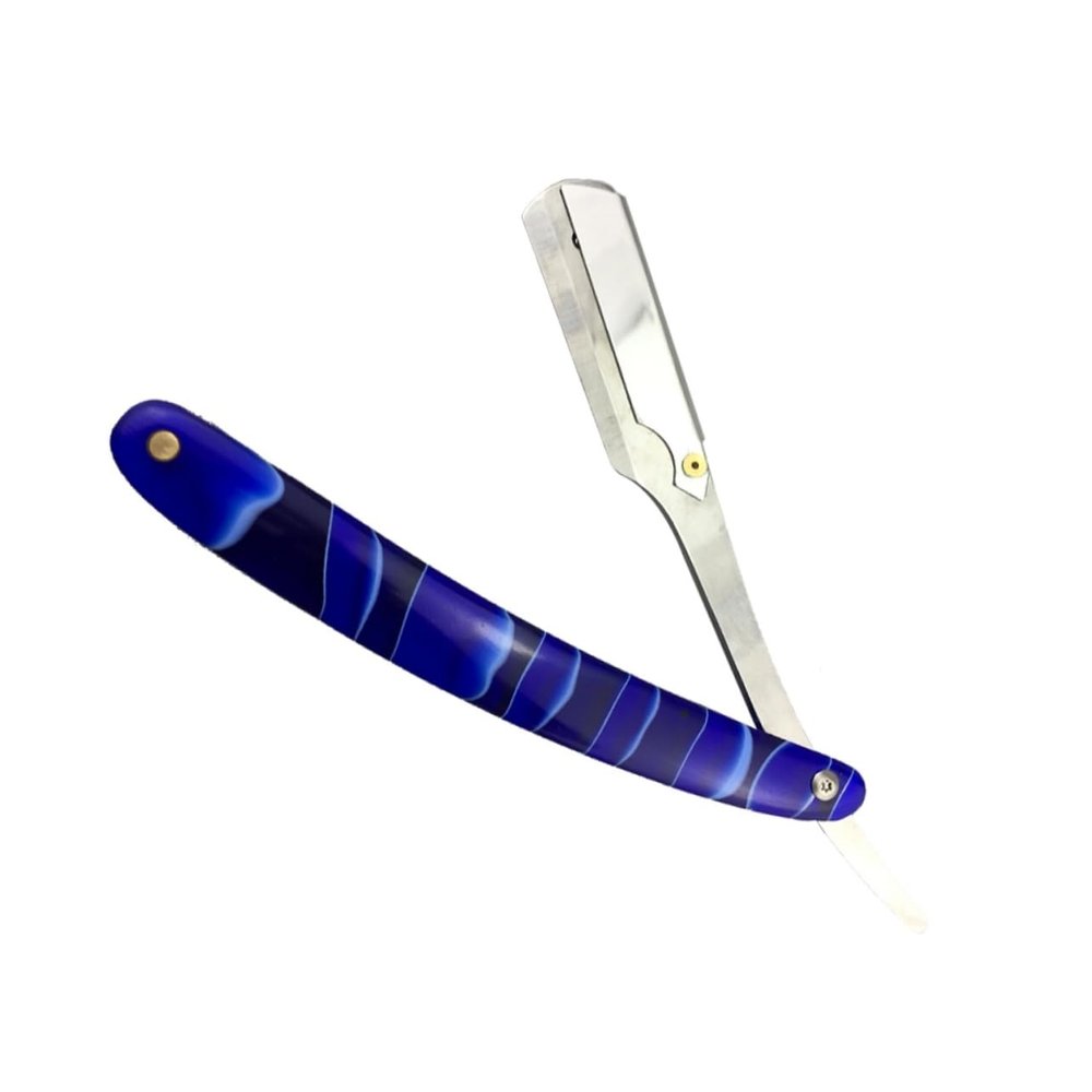 Beatifufu 1pc Men Shaving Razor Barber Razor Blade Metal Shaver for Men to Use for Travel