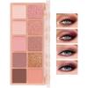 10 Colors Makeup Naked Eyeshadow Palette,Nude Matte Shimmer Eyeshadow Palette,Natural Glitter Pigment Eye Shadow Pallete Set Long Lasting & Waterproof Smokey Eye Professional Beauty Makeup Kit #3 view 1