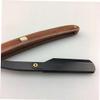 Beatifufu 2pcs Bloodwood Handle Safe Shaving Razors for Men Razor Stand Metal Blade for Beard Sideburns Short Fine Hair view 3