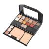 2 Pack 12 Colors Makeup Nude Colors Eyeshadow Palette Natural Nude Matte Shimmer Glitter Pigment Eye Shadow Pallete Set Waterproof Smokey Professional Beauty Makeup Kit (2 PCS) view 4