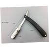 Beatifufu Wooden Handle Manual Razor for Men Beard Shaver Mustache Trimmer Vintage Barber Steel Safe Hair Shaper view 3