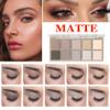 10 Colors Makeup Naked Eyeshadow Palette,Nude Matte Shimmer Eyeshadow Palette,Natural Glitter Pigment Eye Shadow Pallete Set Long Lasting & Waterproof Smokey Eye Professional Beauty Makeup Kit #4 view 2
