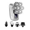 Beatifufu 1set Seven Blade Electric Shaver for Men Rechargeable Facial Grooming Compact Design Removable USB Charging view 1