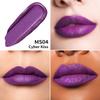 Oulac Matte Liquid Purple Lipstick for Women, Makeup Long Lasting High Impact Lip Color, Waterproof, Creamy Formula Lip stick with Vitamin E, Vegan & Cruelty-Free, 4.5ml (MS04) view 3