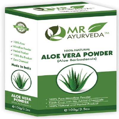 ATS Aloe Vera Powder | Aloe Vera Powder for Face | Aloe Vera Powder for Skin | Aloe Vera Powder Organic | Aloe Vera Powder for Hair, 100 Grams
