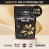 Tress Wellness Wax Beads - Dermatologically Tested - At-Home Kit for Bikini, Brazilian & Full Body - Unscented 2.2 lbs view 2