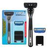 COVIK 5Blade Razor for Men with Dual Lubrication Shaving Comfortable and Smooth Shaving Razors for Men, Handle & Cartridges (Cartridges fit Razor Handles only) view 1