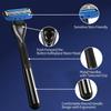 COVIK 5Blade Razor for Men with Dual Lubrication Shaving Comfortable and Smooth Shaving Razors for Men, Handle & Cartridges (Cartridges fit Razor Handles only) view 4