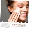 Beaupretty 600pcs Makeup Remover Pads Organic Cotton Rounds Thickened Facial Pads Non-irritating for Sensitive Skin view 2