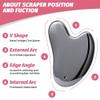HIFIMDLI Terahertz Stone Gua Sha Facial Tools Face Body Gua Sha view 2
