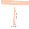 balacoo 18pcs Portable Eyebrow Trimmer Kit for Women Shaving Grooming Tool for Eyebrows Facial Hair Bikini Area Lightweight Design Non- Grip view 2