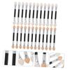 balacoo 120pcs Double- Eyeshadow Skin-friendly Makeup Brushes for Women Versatile Cosmetic Tools for Eye Nose and Lip Makeup for Effortless Application view 2