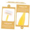 balacoo 20pcs Blade Women Eyebrow Razors Safe Gentle Facial Hair Remover Random Color view 2