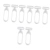 balacoo 8 Pcs Armpit Hair Trimmer for Girl Facial Hair Remover Facial Hair Trimmer Grooming Womens Razors for Shaving Face Beauty Care Tool Body Blade Miss Eyebrow Scraper, 13x5cm, Grey view 1
