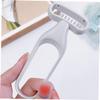 balacoo 8 Pcs Armpit Hair Trimmer for Girl Facial Hair Remover Facial Hair Trimmer Grooming Womens Razors for Shaving Face Beauty Care Tool Body Blade Miss Eyebrow Scraper, 13x5cm, Grey view 2