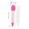 balacoo 48pcs Silicone Lip Makeup Brush Lip Scrub Brush Eyeshadow Applicator for Women Makeup Accessories view 2