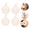balacoo 20pcs Round Exfoliating Loofah Pads for Facial Cleansing Soft Makeup Removal Sponges for Skin Exfoliation and Daily Use Travel Essentials for Women and Girls view 2