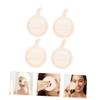 balacoo 20pcs Round Exfoliating Loofah Pads for Facial Cleansing Soft Makeup Removal Sponges for Skin Exfoliation and Daily Use Travel Essentials for Women and Girls view 4