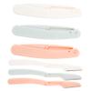 balacoo 12pcs Portable Eyebrow Razor Trimmer Kit Protective Cover for Women Lightweight and Eyebrow Shaper for Precise Grooming of Facial and Bikini Hair view 1
