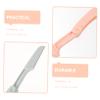 balacoo 12pcs Portable Eyebrow Razor Trimmer Kit Protective Cover for Women Lightweight and Eyebrow Shaper for Precise Grooming of Facial and Bikini Hair view 4