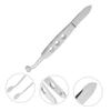balacoo 4pcs Women Eyelid Tweezers Meibomian Gland Compressor Blackhead Tweezers Eye Care Tool view 3