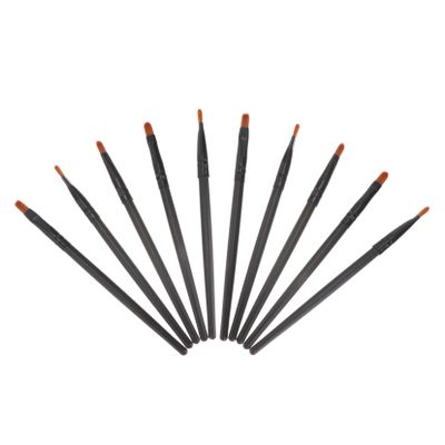 DOITOOL 30pcs Professional Eyeshadow Makeup Brush Wooden Handle Beauty Tool Kit for Women