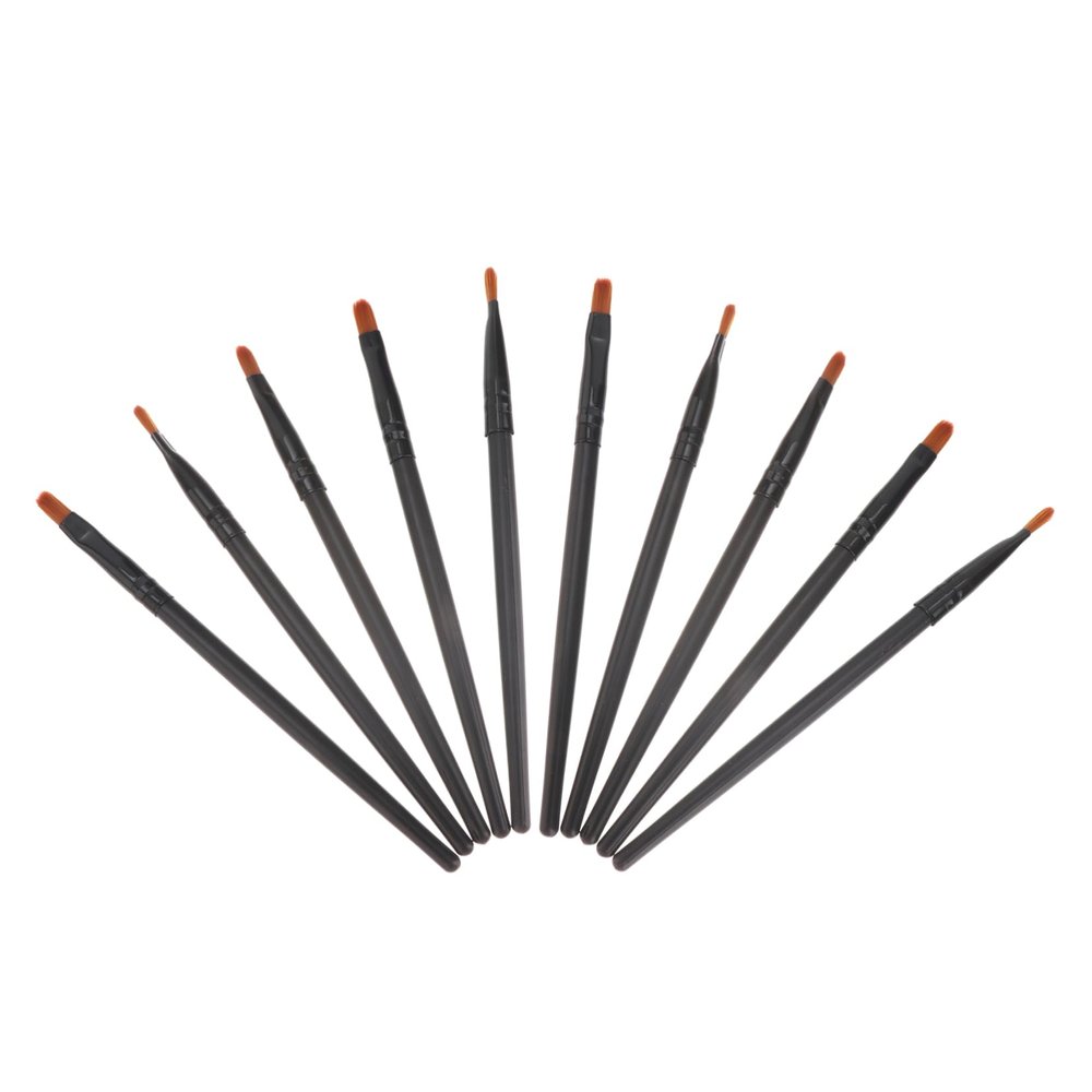 DOITOOL 30pcs Professional Eyeshadow Makeup Brush Wooden Handle Beauty Tool Kit for Women
