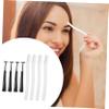 Balacoo 12 Sets Portable Eyebrow Trimmer Facial Hair Removal for Women Facial Razor for Women Mens Grooming Kit Mens Suits Men Suit Man Stainless Steel Blade Accessories Cosmetic, 15.5x0.9cm view 4