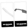 Balacoo 8 Sets Portable Eyebrow Trimmer Brow Razors for Women Beauty Tools Mens Grooming Trimmer Hair Razor Tool Razor for Men Miss Accessories Straight Handle Stainless Steel Blade, 15.5x0.9cm view 2