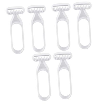 balacoo 6pcs Facial Hair Remover Tool Women Body Hair Shaver Close Precision Portable for Travel and Business