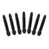 Beaupretty 200pcs Double-ended Eyeshadow Brush Brush Heads for Women Black Eyeshadow Applicator view 2