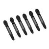 Beaupretty 200pcs Double-ended Eyeshadow Brush Brush Heads for Women Black Eyeshadow Applicator view 3